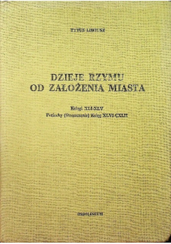 Dzieje Rzymu od założenia miasta