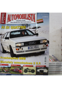 Automobilista Miesięcznik miłośników motoryzacji 12 numerów