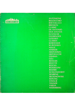 New Yorker Films Catalogue 1976 - 1977 Volume One