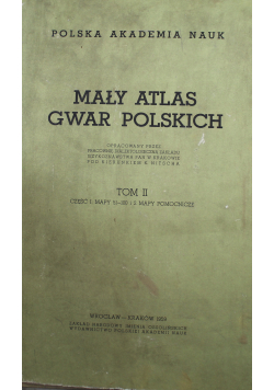 Mały Atlas Polski Tom II