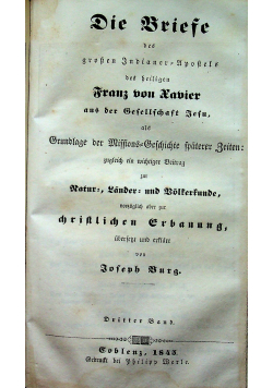 Die Briefe des grossen Upostels 3 tomy 1845r