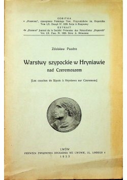 Warstwy szypockie w Hryniawie nad Czeremoszem 1935 r.
