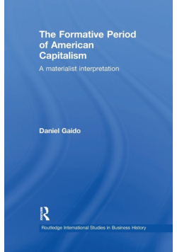 The Formative Period of American Capitalism