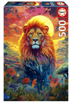 Puzzle 500 Majestatyczny lew