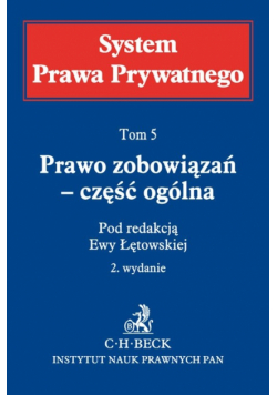 Prawo zobowiązań część ogólna t.5