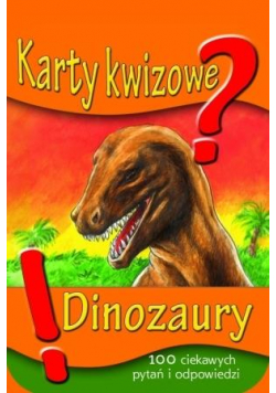 Dinozaury. 100 ciekawych pytań i odpowiedzi. Karty