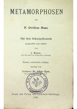 Metamorphosen 1908 r.