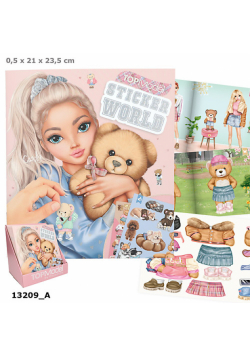 Zestaw z naklejkami Team Teddy Top Model  13209A