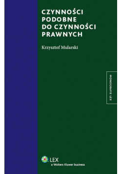 Czynności podobne do czynności prawnych