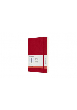 Kalendarz 2019/20 dzienny 18ML scarlet red