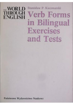 Verb forms in Bilingual exercices and tests