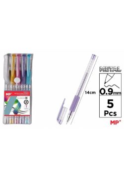 Długopis metaliczny 0.9mm 5 kolorów