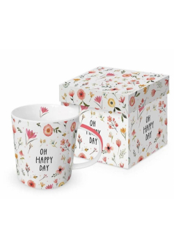 Kubek porcelanowy Oh Happy Day 350ml