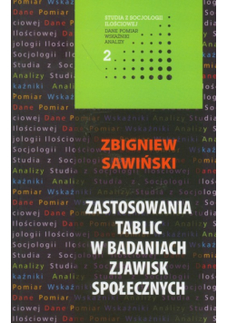 Zastosowania tablic w badaniach zjawisk społecznych