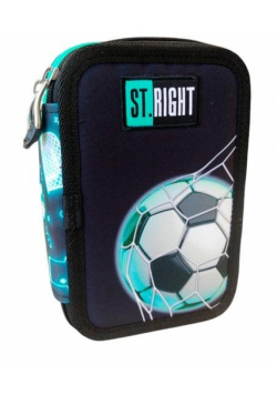 Piórnik potrójny z wyposażeniem PC5 Neon Football