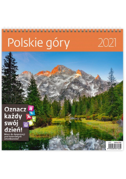 Kalendarz 2021 30x30 Polskie góry HELMA
