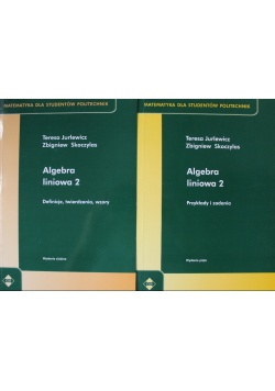 Algebra liniowa 2 Tom 1 i 2