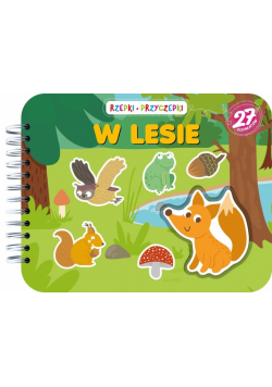 W lesie. Rzepki-przyczepki