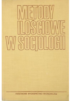 Metody ilościowe w socjologii