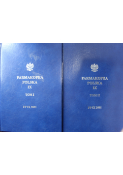Farmakopea Polska IX 2 tomy