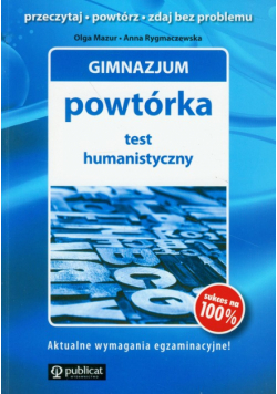 Gimnazjum Powtórka Test humanistyczny