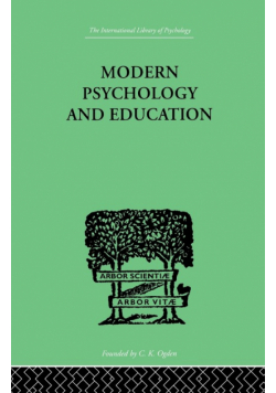 Modern Psychology And Education