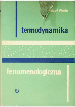 Termodynamika fenomenologiczna