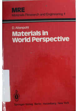 Materials in world perspective