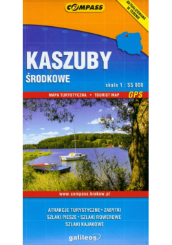 Kaszuby Środkowe. Mapa turystyczna 1: 55 000