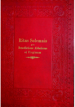 Ritus Solemnis pro Benedictione Abbatissae et Virginum 1987 r