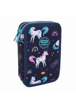 Piórnik podwójny z wyposażeniem Coolpack Jumper 2 Mrs Unicorn
