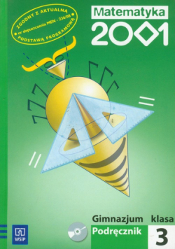Matematyka 2001 3 Podręcznik z płytą CD