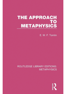 The Approach to Metaphysics