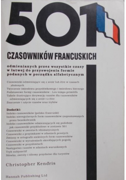 Christopher Kendris - 501 czasowników francuskich
