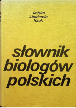 Słownik biologów polskich
