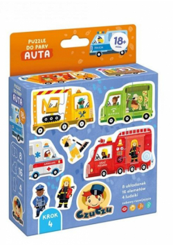 Puzzle do pary Auta CzuCzu