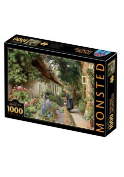 Puzzle 1000 Peder Mork Monsted, Kobieta w ogrodzie