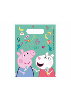 Torebki prezentowe Peppa Pig 6szt