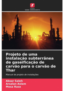 Projeto de uma instalação subterrânea de gaseificação de carvão para o carvão de Thar
