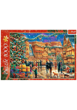 Puzzle 1000 Świąteczny rynek TREFL