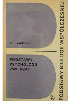 Podstawy psychologii zwierząt