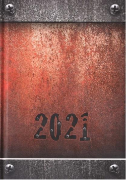 Kalendarz 2021 Dzienny A5 Soft Stal 21DS-02