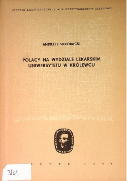 Polacy na wydziale lekarskim Uniwersytetu w Królewcu