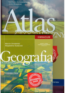 Cichoszewski Kazimierz - Geografia 2 podręcznik z atlasem geograficznym: Gimnazjum