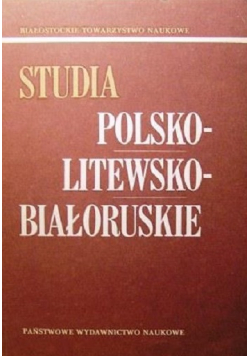 Studia polsko litewsko białoruskie