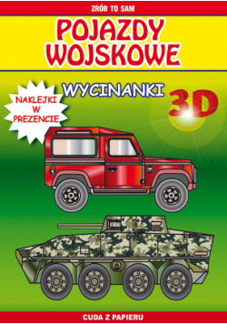 Pojazdy wojskowe: wycinanki 3D