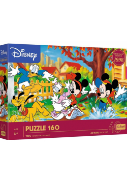 Puzzle 160 Zabawa w kałużach Disney Mickey Mouse