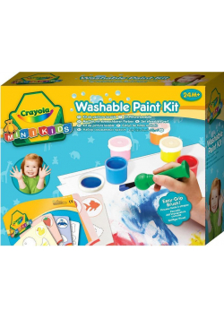 Zestaw zmywalne farby z super pędzelkiem CRAYOLA
