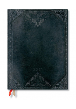 Kalendarz książkowy ultra 2021 12M Midnight