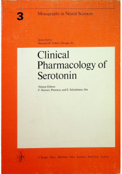 Clinical Pharmacology of Serotonin